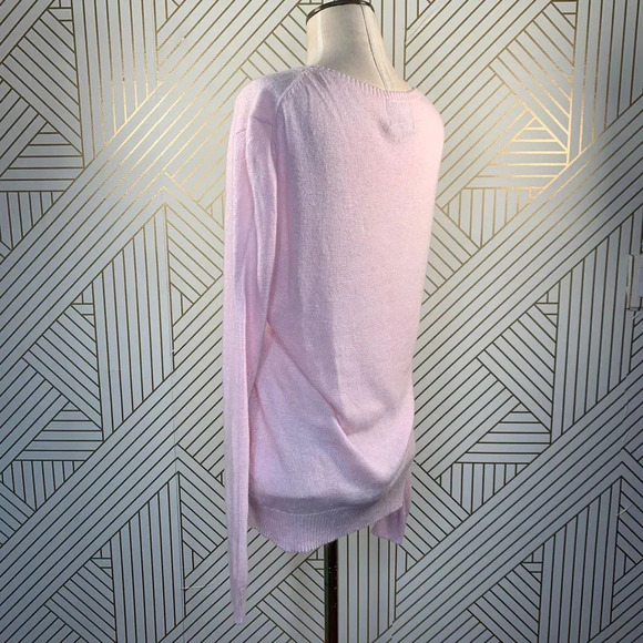 Wildfox Laurel Wreath‎ Sequin Sweater in Pink - Picture 6 of 12